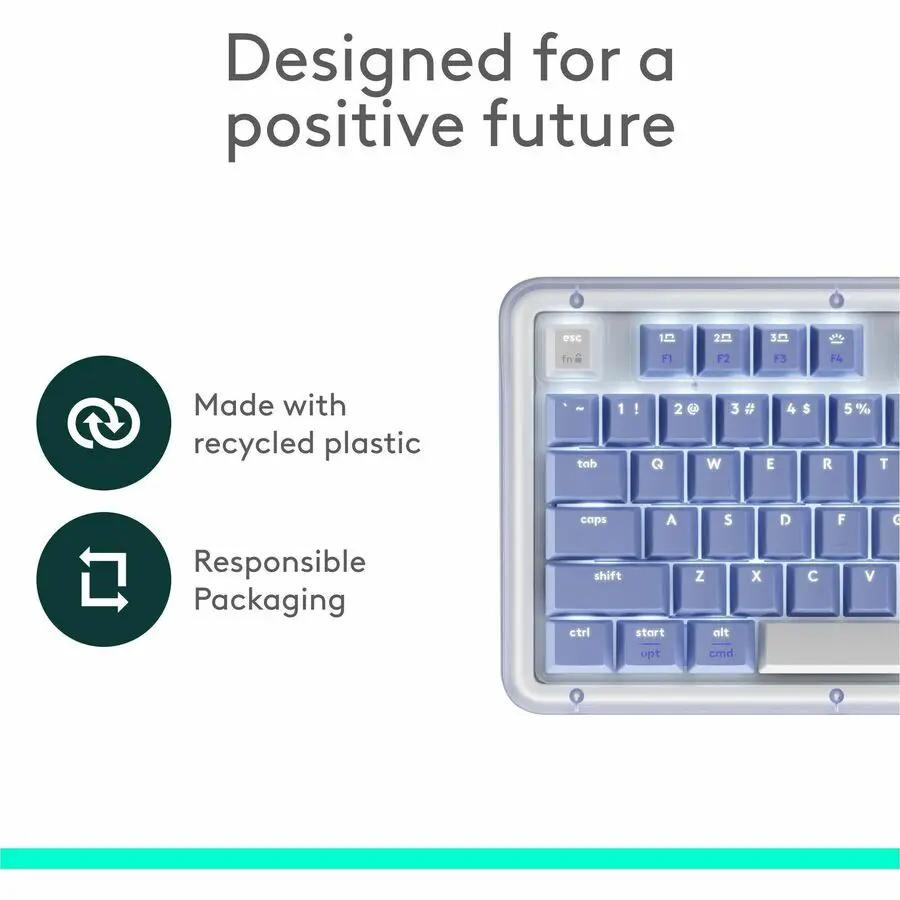 Logitech Alto Keys K98M Wireless Bluetooth Mechanical Backlit Keyboard