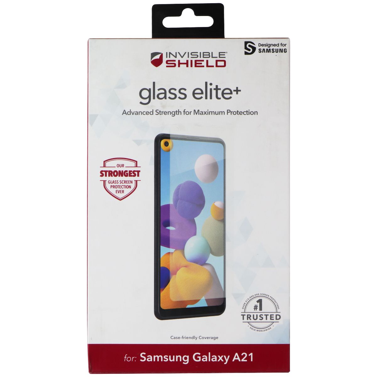 ZAGG Invisible Shield (Glass Elite+) for Samsung Galaxy A21 - Clear